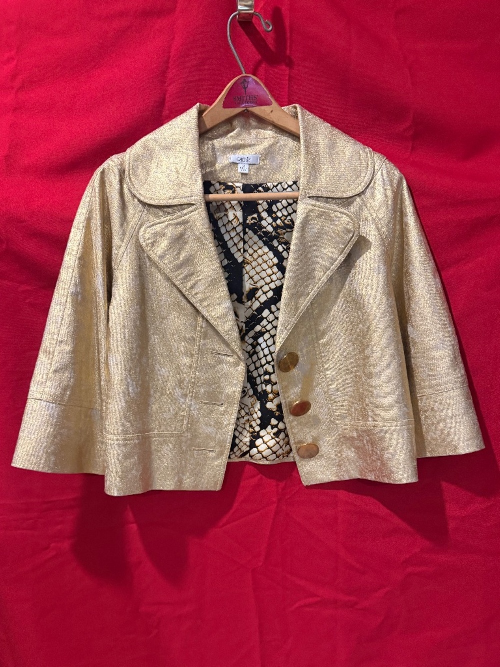CACHE SIZE 8 SUPER LUX PARTY JACKET